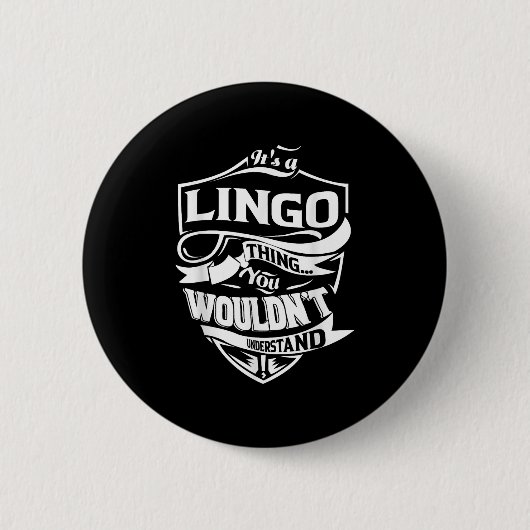 Seine A-Lingo-Geschenke Button (Vorderseite)
