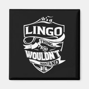 Seine A-Lingo-Geschenke Magnet