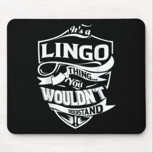 Seine A-Lingo-Geschenke Mousepad