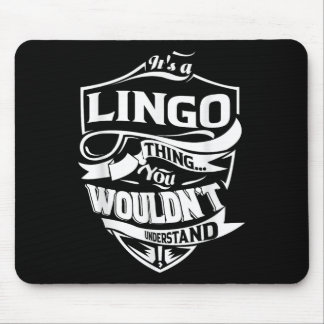 Seine A-Lingo-Geschenke Mousepad