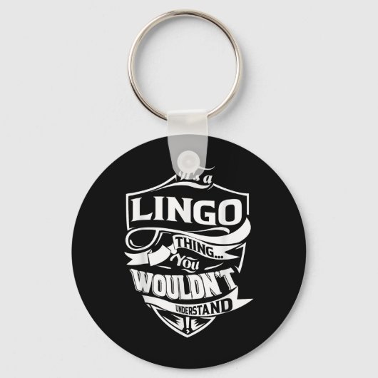 Seine A-Lingo-Geschenke Schlüsselanhänger (Vorderseite)