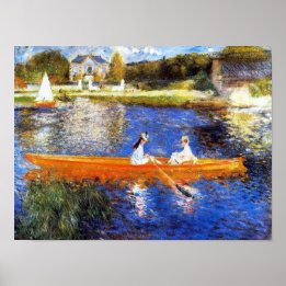 Seine am Asnieres Renoir gelegene Seine Art Poster