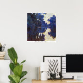 Seine am Morgen von Claude Monet Poster (Heimbüro)