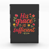 Seine Anmut reicht aus Fotoblock (Vorderseite)