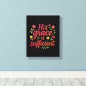 Seine Anmut reicht aus Leinwanddruck (Insitu (Holzboden))