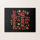 Seine Anmut reicht aus Puzzle (Horizontal)