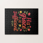 Seine Anmut reicht aus Puzzle (Horizontal)