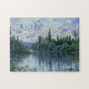 Seine Arm in der Nähe von Vetheuil 1878 Monet Fin Puzzle