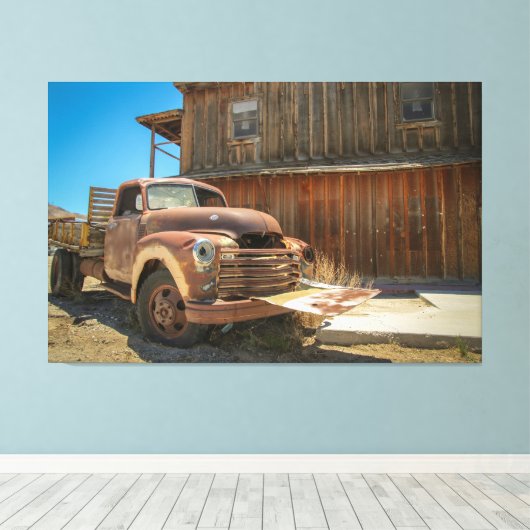 Seine Aufgabe Leinwanddruck (Insitu (Holzboden))