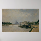 Seine aus dem Quai de la Rapee Poster (Vorne)