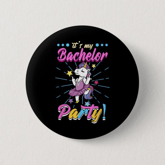 Seine Bachelor Party Button (Vorderseite)