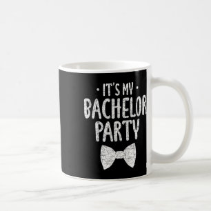 Seine Bachelor Party Hochzeit Groom Funny Bachlor Kaffeetasse