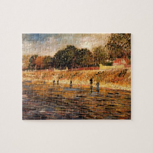 Seine-Banken von Vincent van Gogh Puzzle (Horizontal)