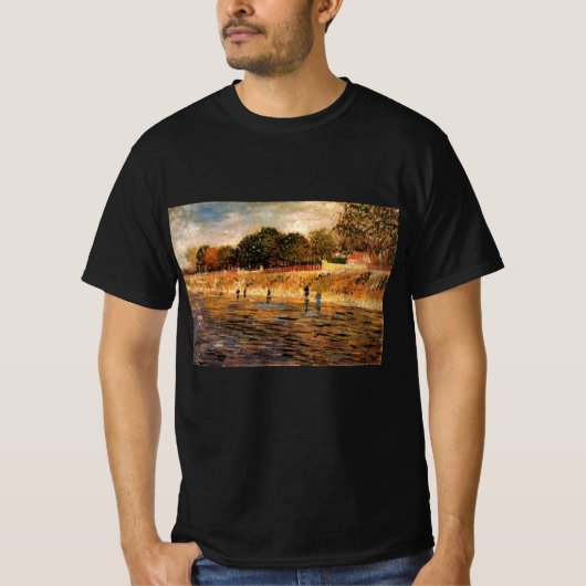 Seine-Banken von Vincent van Gogh T-Shirt (Vorderseite)