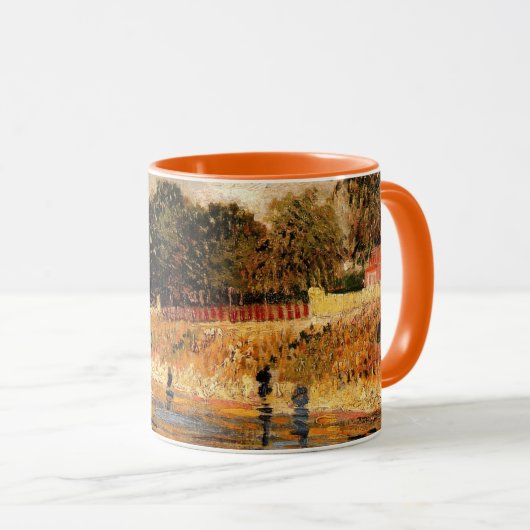 Seine-Banken von Vincent van Gogh Tasse (VorderseiteRechts)