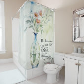 Seine Barmherzigkeit ist jeden Morgen neu Duschvorhang (Beispiel)