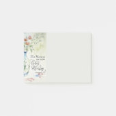 Seine Barmherzigkeit ist jeden Morgen neu Post-it Klebezettel (Vorderseite)