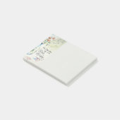 Seine Barmherzigkeit ist jeden Morgen neu Post-it Klebezettel (angewinkelt)