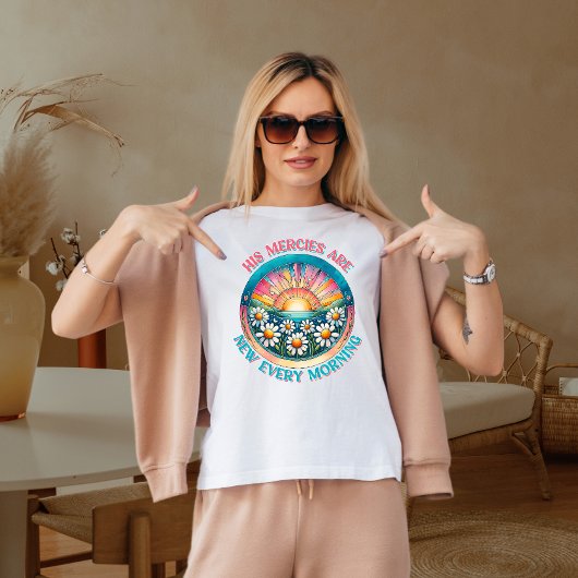 Seine Barmherzigkeit ist jeden Morgen neu T-Shirt