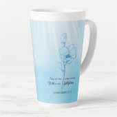 Seine Barmherzigkeit ist neu jeden Morgen Bibelver Milchtasse (Rechte Ecke)