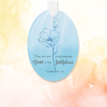 Seine Barmherzigkeit ist neu jeden Morgen Bibelver