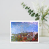 Seine Bridge at Asnières (F240)Van Gogh Fine Art Postkarte (Stehend Vorderseite)