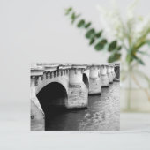 Seine-Brücke Postkarte (Stehend Vorderseite)