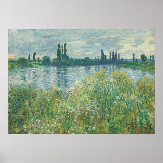 Seine - Claude Monet Kunst Poster (Vorne)