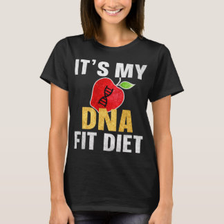 Seine DNA-Fit-Diät T-Shirt