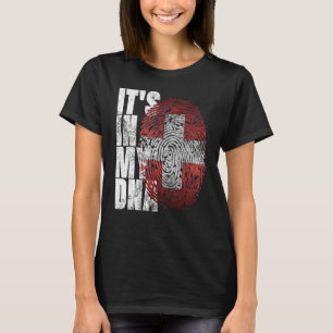 Seine Dna Swiss Proud Red Suisse Schweiz F T-Shirt