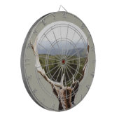 Seine Domäne Dartscheibe (Vorderseite Links)