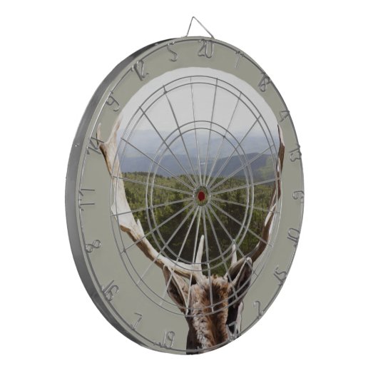 Seine Domäne Dartscheibe (Vorderseite Links)