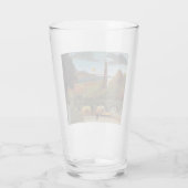 Seine & Eiffelturm im Sonnenuntergang (Paris, Fran Glas (Rückseite)