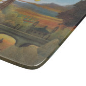 Seine & Eiffelturm im Sonnenuntergang (Paris, Fran Schneidebrett (Ecke)