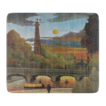 Seine & Eiffelturm im Sonnenuntergang (Paris, Fran