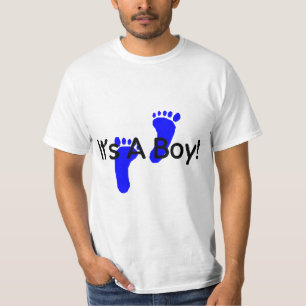 Seine ein Jungen-Baby-Abdrücke T-Shirt