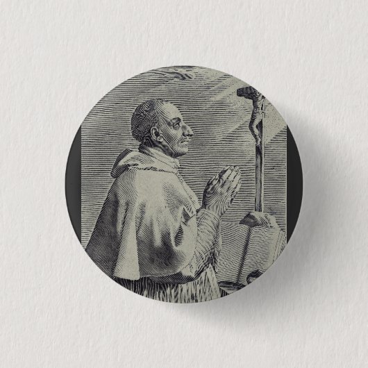 Seine Eminenz Saint Charles Borromeo Button (Vorderseite)