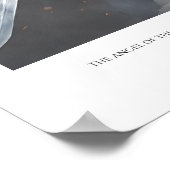 Seine Engel beschützen uns, wohin wir auch gehen! Poster (Ecke)