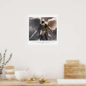 Seine Engel beschützen uns, wohin wir auch gehen! Poster (Küche)