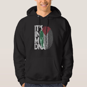 Seine Fahne in meiner DNA-Palästinenserflagge Hoodie