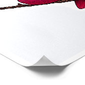 Seine Faithness - Inspirationsmauer-Poster Poster (Ecke)