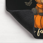Seine Fall Yall Highland Kuh Pumpkin Fall Kuh Dank Mousepad (Ecke)