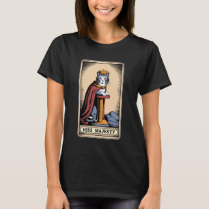 Seine Fauchmajestät Tarotkarten-Mystik-Katzenkratz T-Shirt