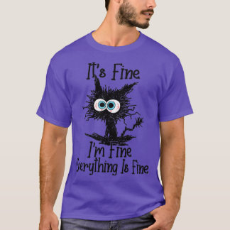 Seine feine, feine, alles ist feine, lustige Katze T-Shirt