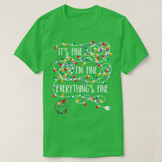 Seine feine im schönen alles ist feine Weihnachts- T-Shirt (Design vorne)