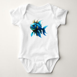 Seine Fischkönigliche Hoheit Baby Strampler