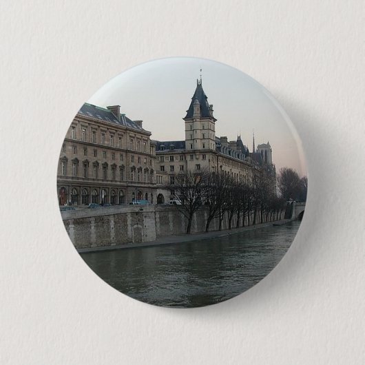 Seine-Fluss Button (Vorderseite)
