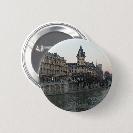 Seine-Fluss Button (Vorne & Hinten)