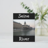 Seine-Fluss Postkarte (Stehend Vorderseite)
