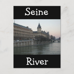 Seine-Fluss Postkarte